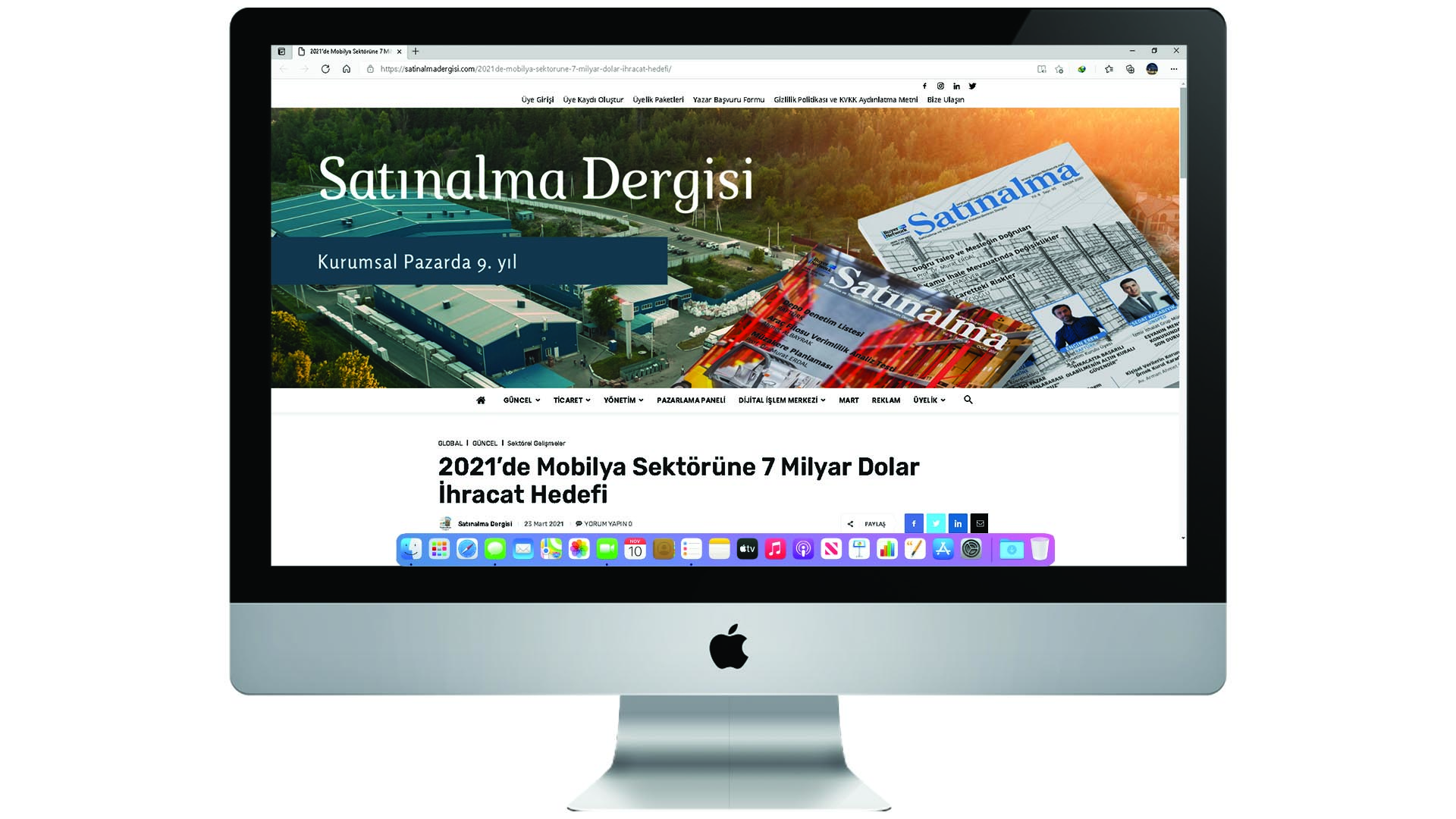 Satınalmadergisi Gazetesi Web Haberi