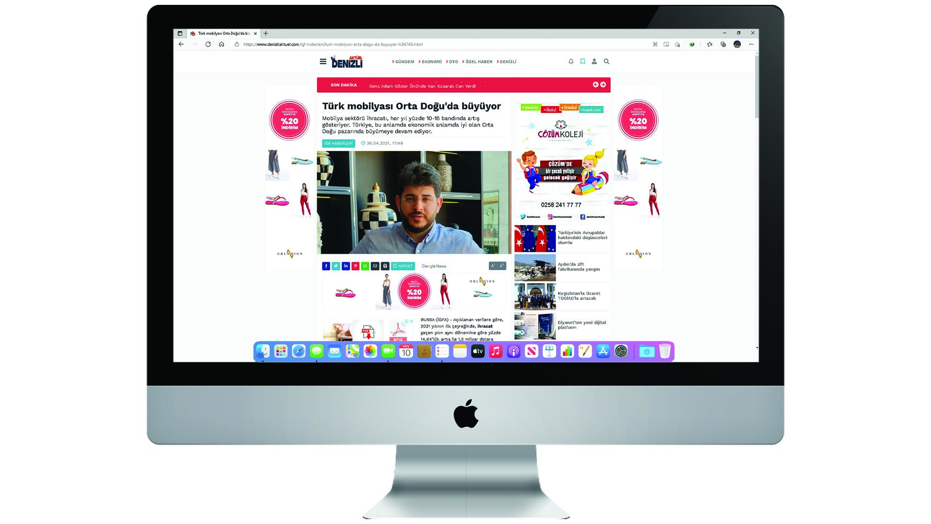 Denizli Aktuel Gazetesi Web Haberi